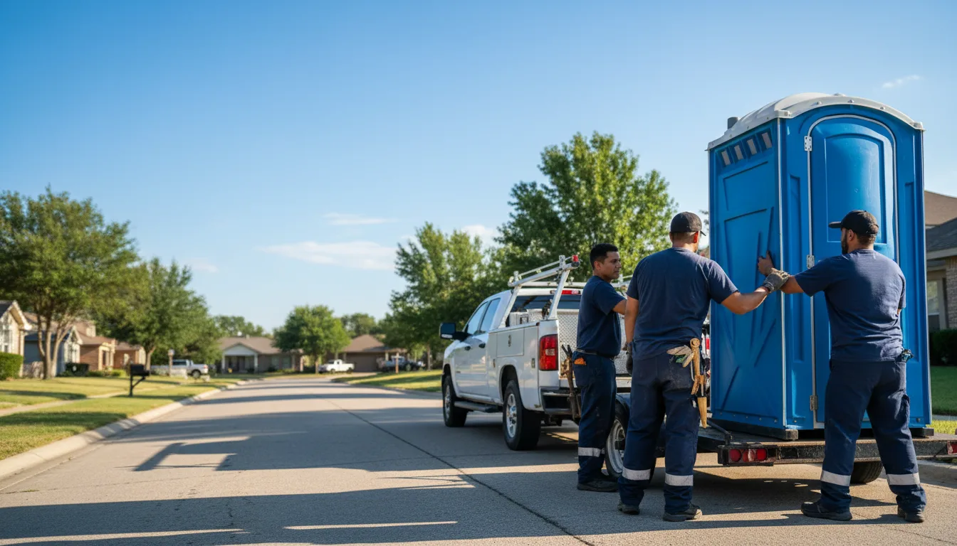 Portable Toilet Rental in Mount Holly, AR near me